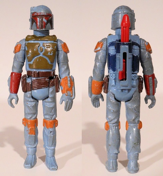 1979 Kenner Star Wars Hand Painted L-slot Rocket Firing Boba Fett